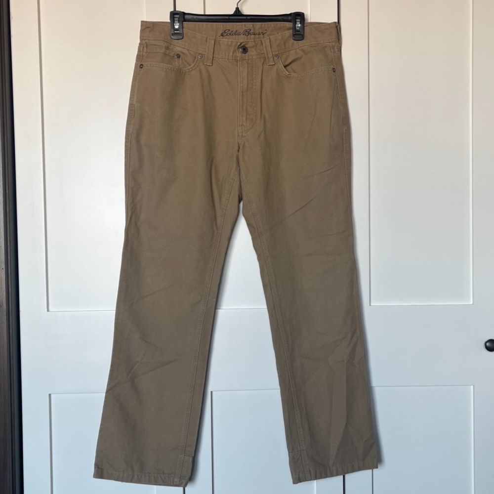Eddie Bauer Mens 34x32 Relaxed Fit Pants Outdoor Jeans